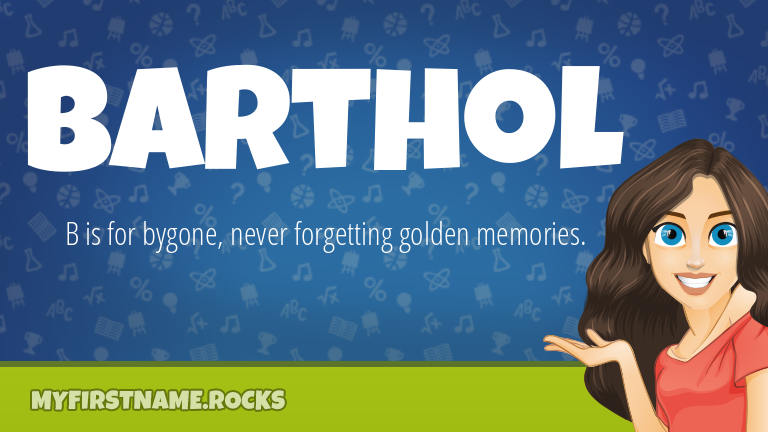 My First Name Barthol Rocks!