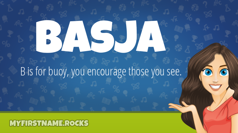My First Name Basja Rocks!