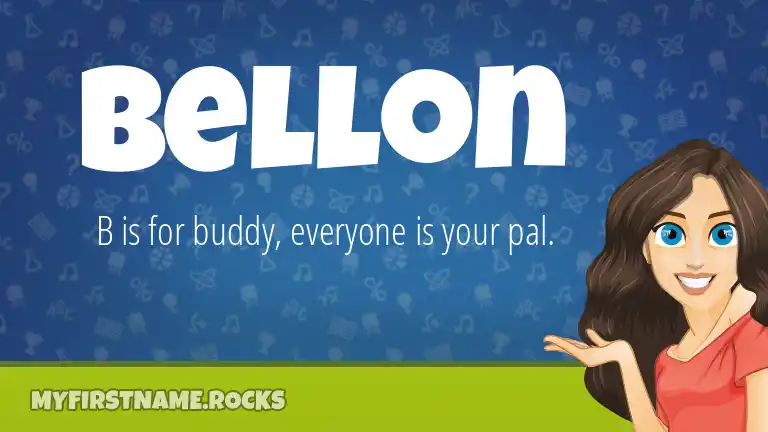 bellon-first-name-personality-popularity