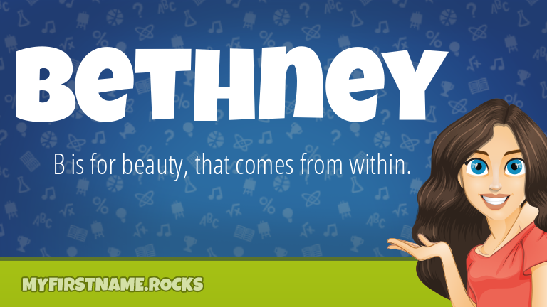 My First Name Bethney Rocks!