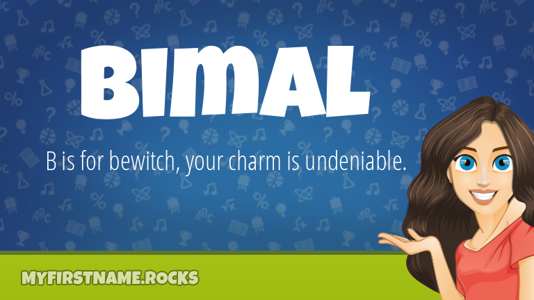 My First Name Bimal Rocks!