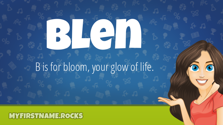 My First Name Blen Rocks!
