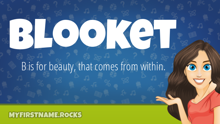 My First Name Blooket Rocks!