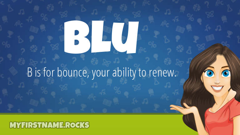 My First Name Blu Rocks!