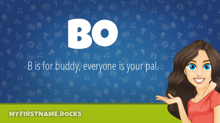 My First Name Bo Rocks!