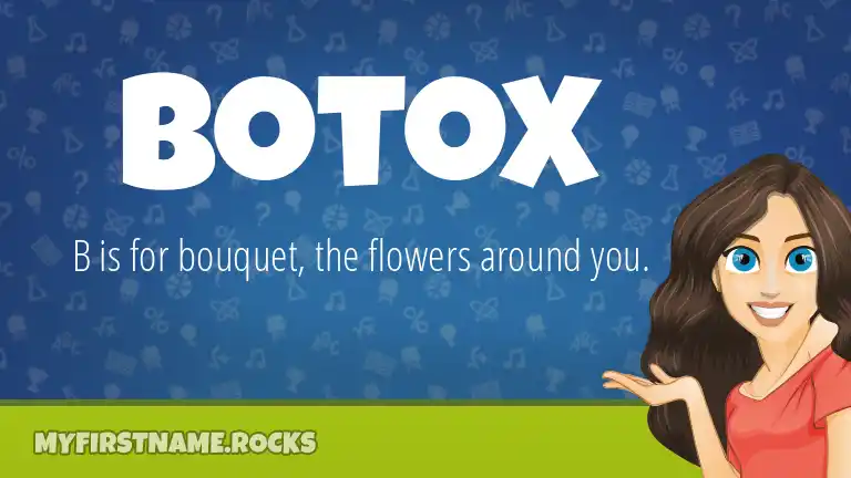 Botox First Name Personality & Popularity