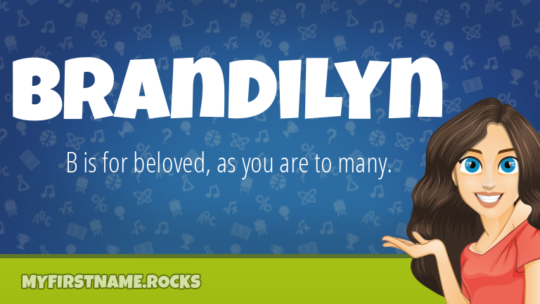 My First Name Brandilyn Rocks!