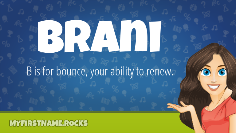 My First Name Brani Rocks!