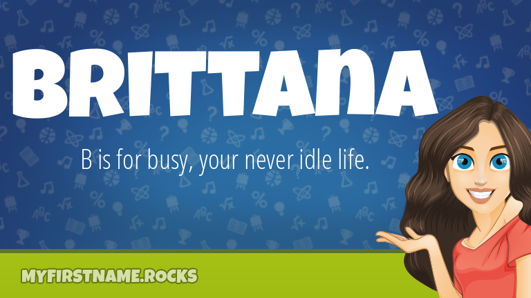 My First Name Brittana Rocks!