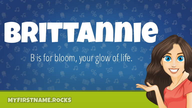 My First Name Brittannie Rocks!
