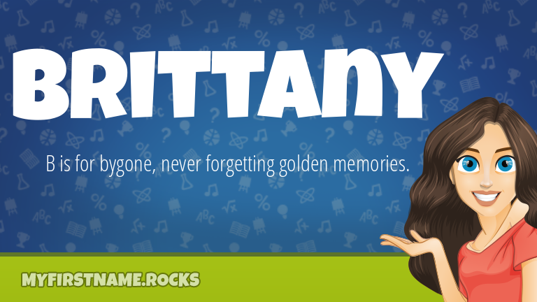 My First Name Brittany Rocks!