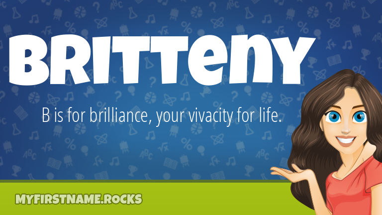 My First Name Britteny Rocks!