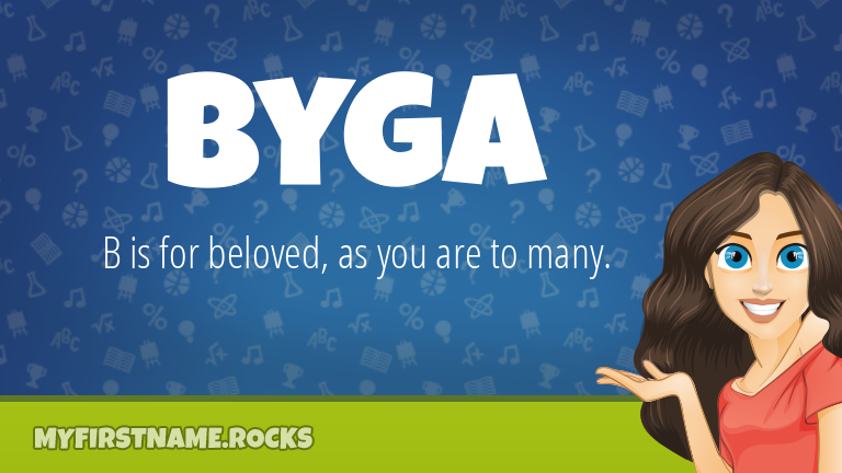 My First Name Byga Rocks!