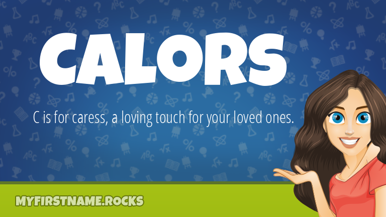 My First Name Calors Rocks!