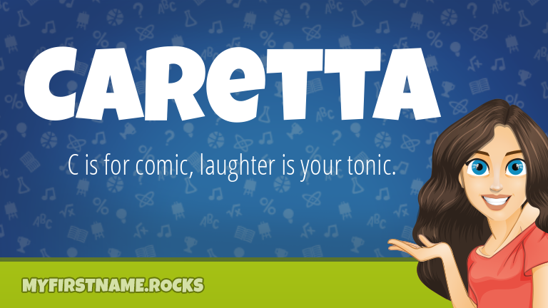 My First Name Caretta Rocks!