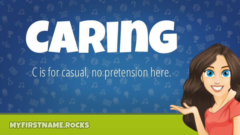 My First Name Caring Rocks!