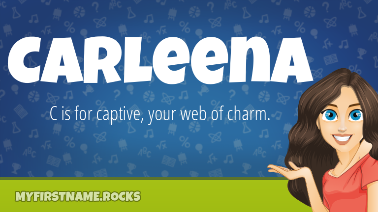 My First Name Carleena Rocks!