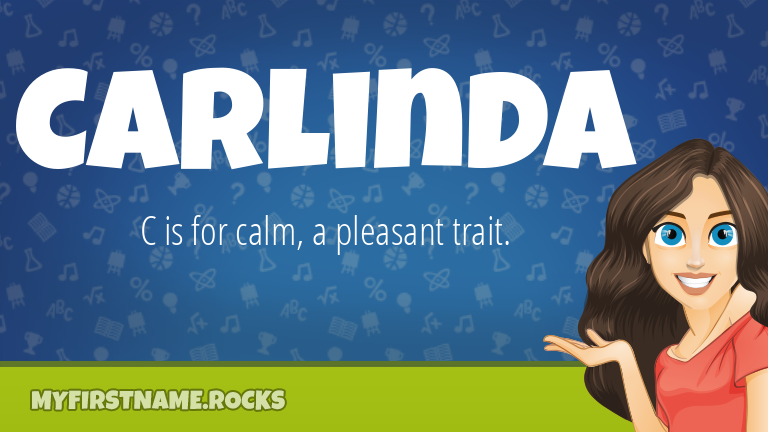 My First Name Carlinda Rocks!