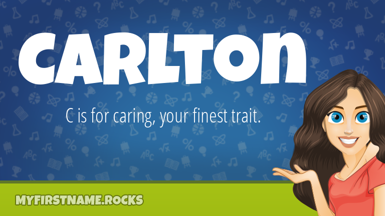 My First Name Carlton Rocks!