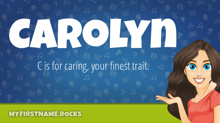 My First Name Carolyn Rocks!