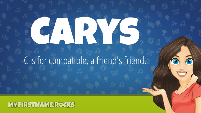 My First Name Carys Rocks!