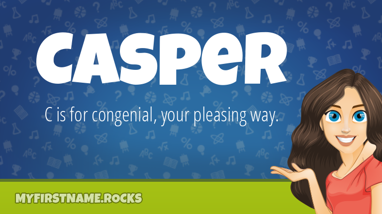 My First Name Casper Rocks!