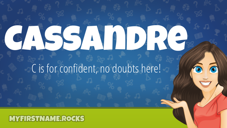 My First Name Cassandre Rocks!