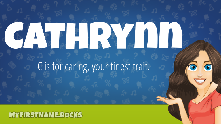 My First Name Cathrynn Rocks!