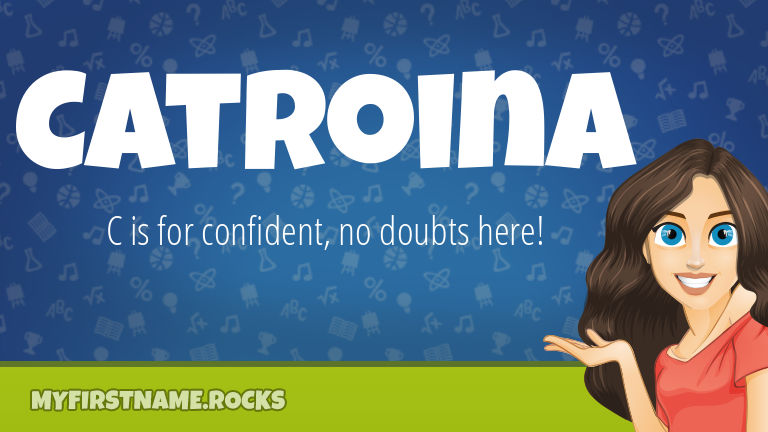 My First Name Catroina Rocks!