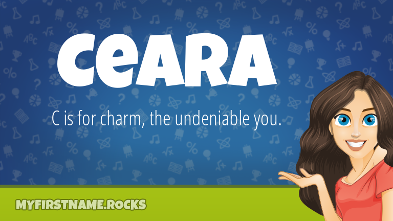 My First Name Ceara Rocks!