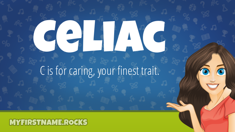 My First Name Celiac Rocks!