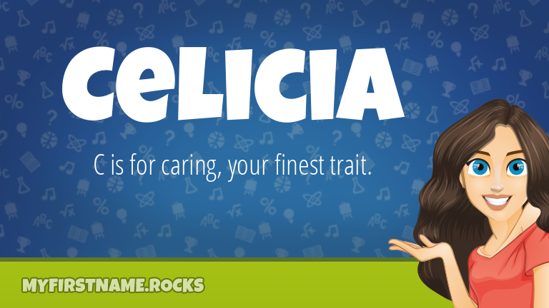 My First Name Celicia Rocks!