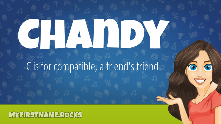 My First Name Chandy Rocks!