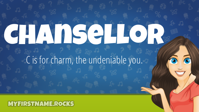 My First Name Chansellor Rocks!
