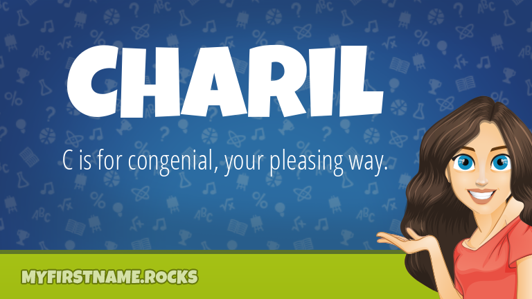 My First Name Charil Rocks!