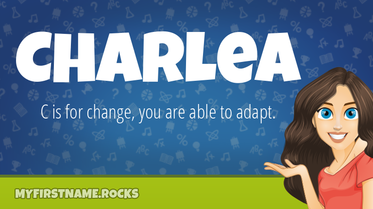 My First Name Charlea Rocks!