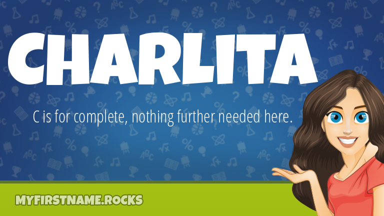 My First Name Charlita Rocks!