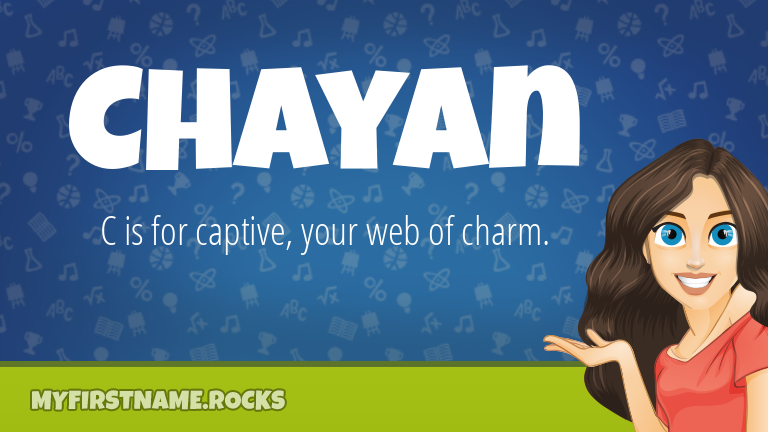 My First Name Chayan Rocks!
