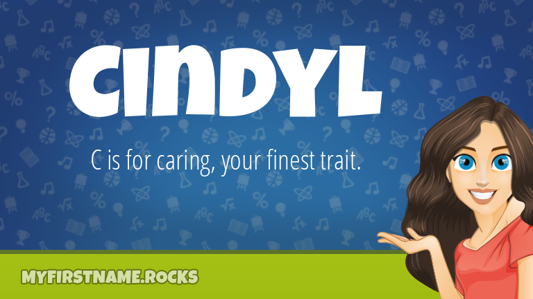 My First Name Cindyl Rocks!