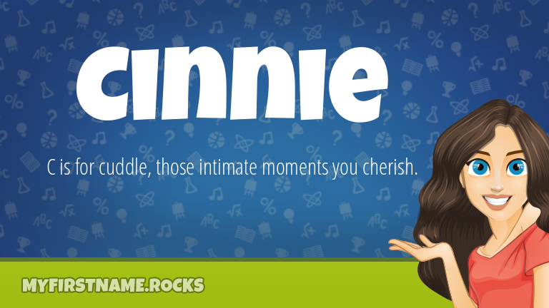 My First Name Cinnie Rocks!