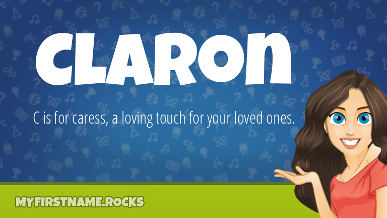 My First Name Claron Rocks!