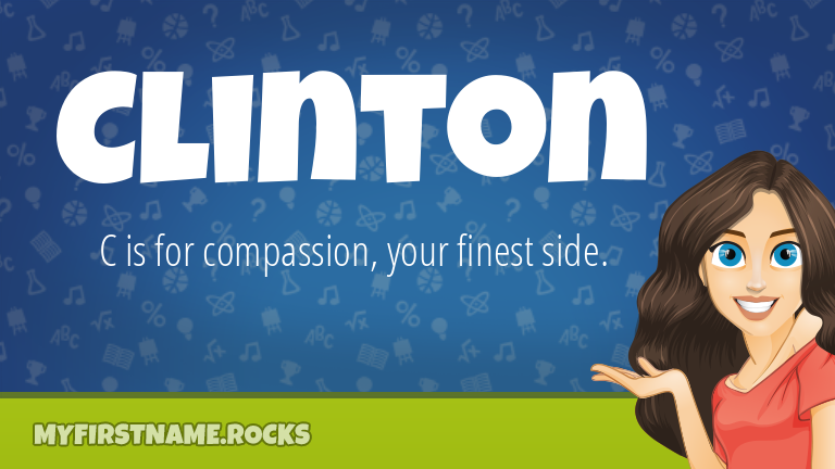 My First Name Clinton Rocks!