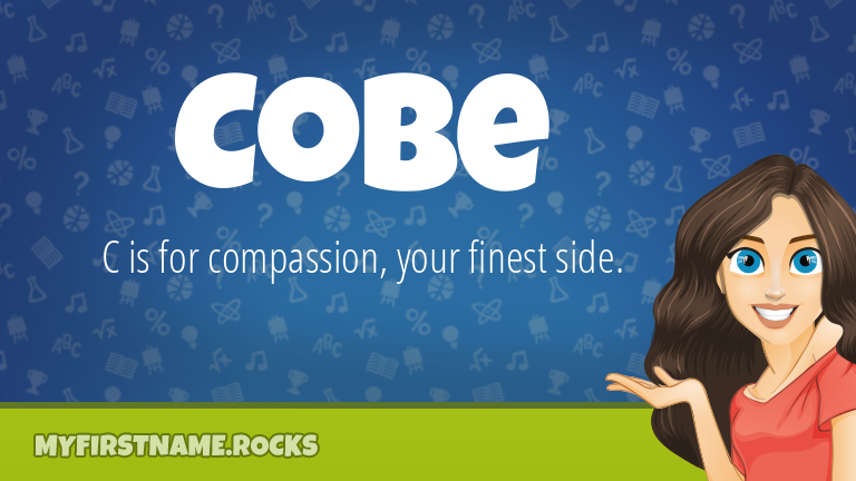 My First Name Cobe Rocks!