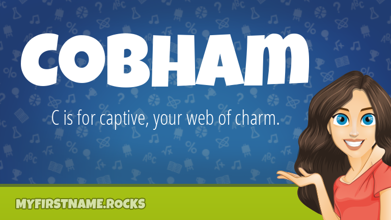 My First Name Cobham Rocks!