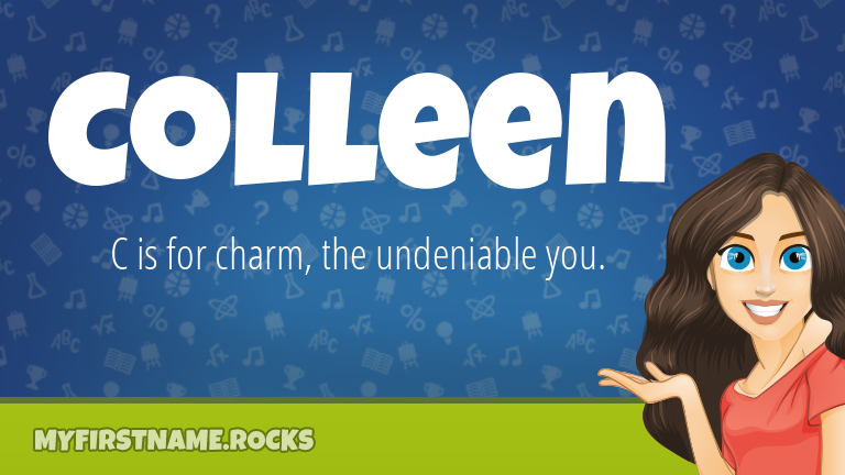 My First Name Colleen Rocks!