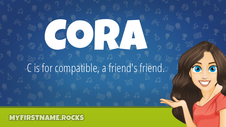 My First Name Cora Rocks!