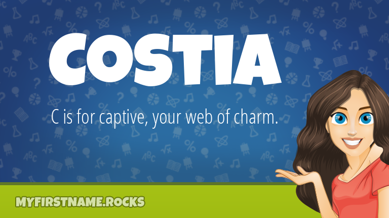 My First Name Costia Rocks!