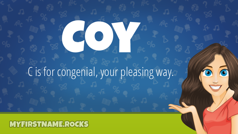 My First Name Coy Rocks!