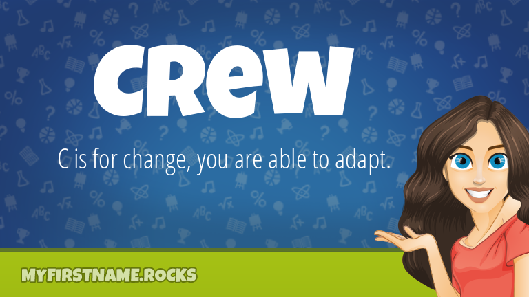 My First Name Crew Rocks!