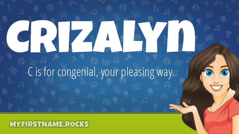 My First Name Crizalyn Rocks!